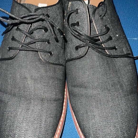 Steve Madden Black Men\'s Oxfords